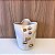 VASO DECORATIVO COM DETALHES EM CERAMICA - PEQUENO - Imagem 1