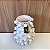 VASO DECORATIVO BRANCO COM DETALHE EM BOLAS GRANDE - Imagem 3