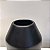 VASO 4 MONACO PRETO FOSCO - PEQUENO . - Imagem 4