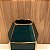 VASO DE CERAMICA DECORATIVO VERDE COM DOURADO  PEQUENO - Imagem 5