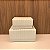 CAIXA MDF COM REVESTIMENTO EM PU BRANCO  GRANDE - Imagem 2