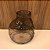 VASO DECORATIVO DE VIDRO FUME P 21x17cm G 26x20cm - Imagem 5