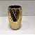 VASO DE CERAMICA DOURADO PEQUENO - Imagem 1