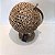 GLOBO PALHA NATURAL COM BASE EM MADEIRA 34X26X21CM - Imagem 2