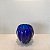 VASO CACHEPOT DE MURANO AZUL BIC - GRANDE. - Imagem 4