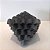 ESCULTURA CUBOS CINZA GRAFITE G 15X17CM M 11X11CM - Imagem 6