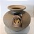 VASO GARRAFA AURORA BEGE AREIA G 31cm M 25cm P 15cm - Imagem 10