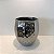 VASO/CACHEPOT DECORATIVO PRATA 22X20CM - Imagem 1