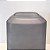 VASO DE VIDRO CINZA FOSCO G 30x16cm M 26x13cm - Imagem 6