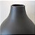 VASO GARRAFA DE CHAO CINZA FOSCO PEQUENO 14X20CM - Imagem 2