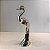 ESCULTURA GARÇA PRATA PEQUENA 39X12X9CM - Imagem 4