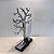 ESCULTURA ARVORE ANDIRA EM ALUMINIO 37X27CM - Imagem 2