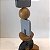 ESCULTURA DECORATIVA EM MADEIRA ALHAMBRA GRANDE 48X22X12CM - Imagem 4