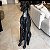 ESCULTURA CACHORRO GALGO GRANDE PRETO FOSCO 1,12M - Imagem 1