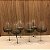 CONJUNTO COM 6 TAÇAS  PARA VINHO TINTO 550ML SUNSET PRETO - Imagem 1