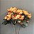 BUQUE FLORES PEONIA LARANJA SALMAO OUTONADA - Imagem 1