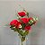 BUQUE MINI ROSAs VERMELHA OUTONADA COM COMPLEMENTOS - Imagem 1