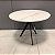 MESA LATERAL AFRODITE BRANCA 45X60CM - Imagem 1