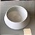 FLOREIRA DE CERAMICA BRANCO FOSCO GRANDE 16X39CM - Imagem 3