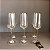 CONJUNTO COM 6 TAÇAS PARA CHAMPAGNE COM BORDA DOURADA 230ML - Imagem 2
