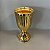 TAÇA IMPERIAL CROMADO OURO MÉDIA - Imagem 3