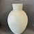 VASO BRANCO DE CERAMICA TEXTURA G 51X36cm M 44x34cm - Imagem 4