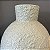 VASO BRANCO DE CERAMICA TEXTURA GRANDE 51X36CM - Imagem 4