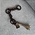 Colar de Mesa Marrom com Tassel Bege 53cm - Imagem 1