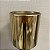 VASO CASTIÇAL DE METAL DOURADO PEQUENO 43X16CM - Imagem 5