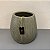 VASO CERAMICA CINZA REDONDO GRANDE - Imagem 1