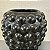 VASO DECORATIVO PRETO BOLAS GRANDE - Imagem 4