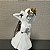 ESCULTURA DECORATIVA RESINA FADA BRANCO - Imagem 3