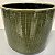 CACHEPOT EM CERAMICA VERDE GRANDE - Imagem 5