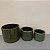 CACHEPOT EM CERAMICA VERDE GRANDE - Imagem 4