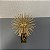 ESCULTURA OURIÇO DE METAL DOURADO COM BASE PEQUENO - Imagem 3