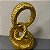 ESCULTURA ABSTRATO INFINITO DOURADO 30CM - Imagem 3