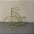 ESCULTURA BICICLETA DECORATIVA DOURADA 25CM - Imagem 2
