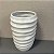 VASO EM CERAMICA BRANCO G 30CM - Imagem 3
