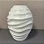 VASO DE CERAMICA BRANCO P 30CM - Imagem 1