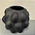 VASO EM VIDRO PRETO FOSCO G 32x21cm M 22x23cm - Imagem 5