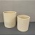 CACHEPOT EM CIMENTO OFF WHITE - Imagem 2