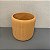 CACHEPOT EM CIMENTO 20CM BEGE - Imagem 2