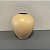 VASO EM CERAMICA NUDE BOJUDO 25CM - Imagem 1