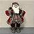 BONECO NATAL PAPAI NOEL 80CM (HELSINKI) VERMELHO E XADREZ - Imagem 2