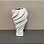 VASO ESPIRAL BRANCO 35CM - Imagem 2