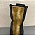 VASO CERAMICA PRETO DOURADO ORGANIC - Imagem 4