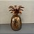 POTE ABACAXI EM METAL COBRE M ( COM AVARIAS ) - Imagem 1