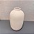 VASO I OFF WHITE BOJUDO COM TEXTURA 20CM - Imagem 1