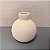 VASO II OFF WHITE BOJUDO COM TEXTURA 15CM - Imagem 1