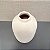 VASO I OFF WHITE BOJUDO COM TEXTURA PINTINHAS PRETAS 20CM - Imagem 3